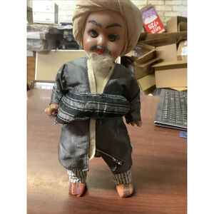 Vtg 50s 60s Man Turban Ethnic Clothing Pashtuns? Persian? Sleepy Eye Rare